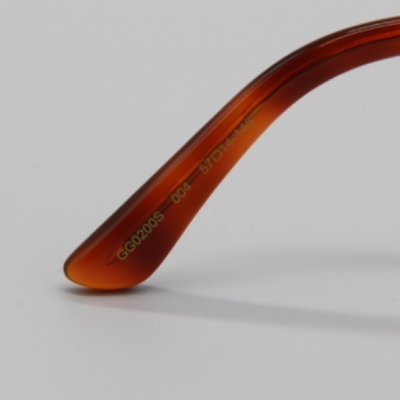 NEW GG0200S 004 GUCCI SUNGLASSES NEW COLLECTION AVIATOR GUCCI - Picture 10 of 11